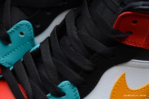 BRED MULTI-COLOR MID JORDAN AIR 1 554724-125 554724-125 0311